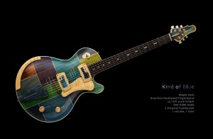Bass Guitar Kit - Hofner 500-1 Violin (Inspiration Jersey Girl Homemade Guitars Audrey Kind of Blue)